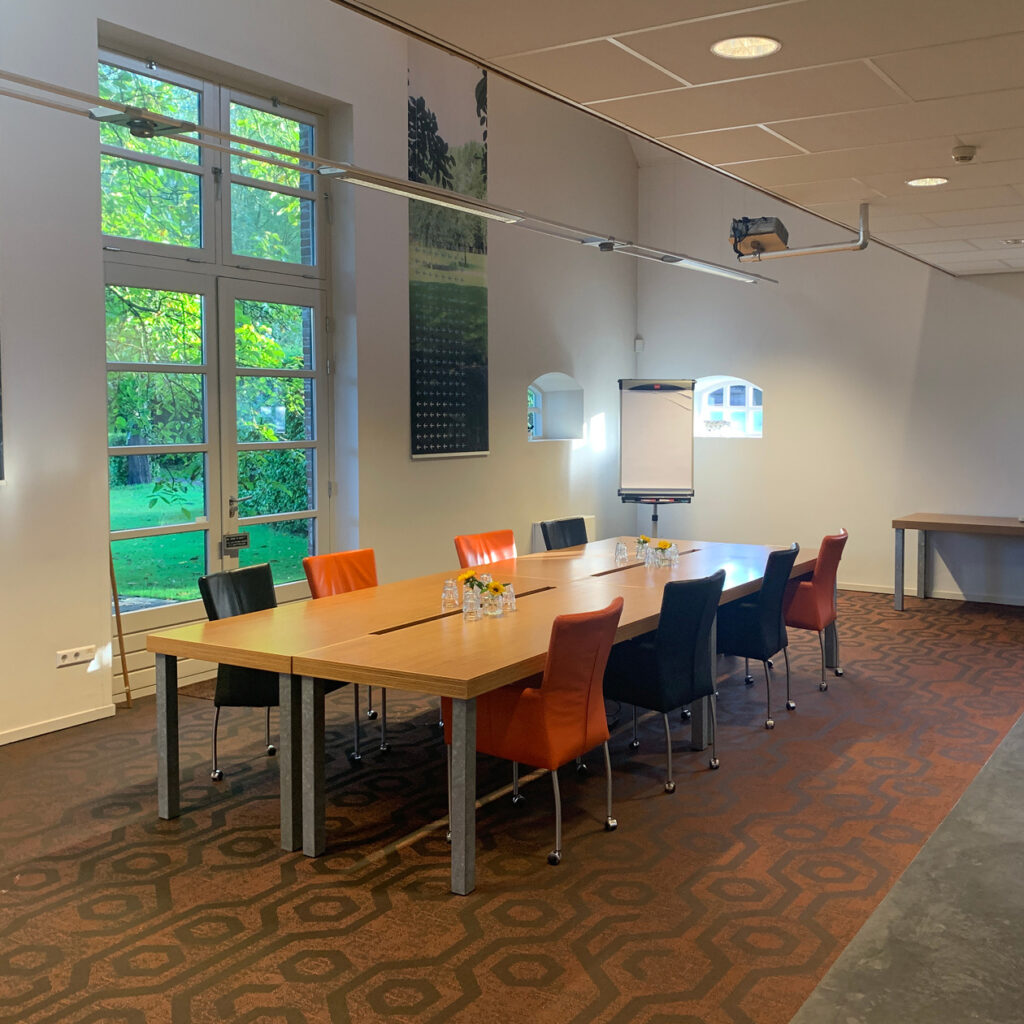 Kies de opstelling die bij uw vergadering of training past.